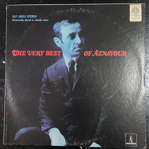 The Very Best Of Aznavour By Charles Aznavour