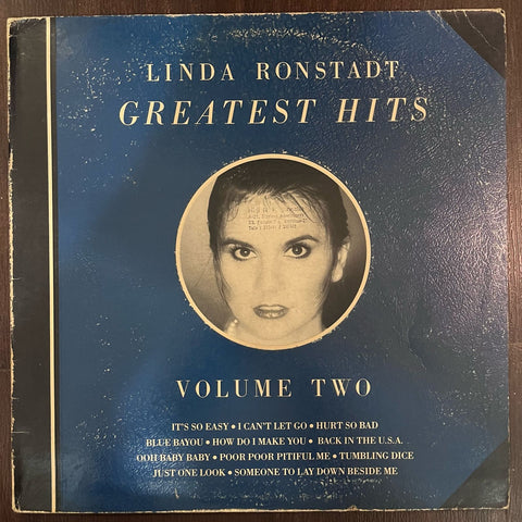 Greatest Hits Volume Two By Linda Ronstadt