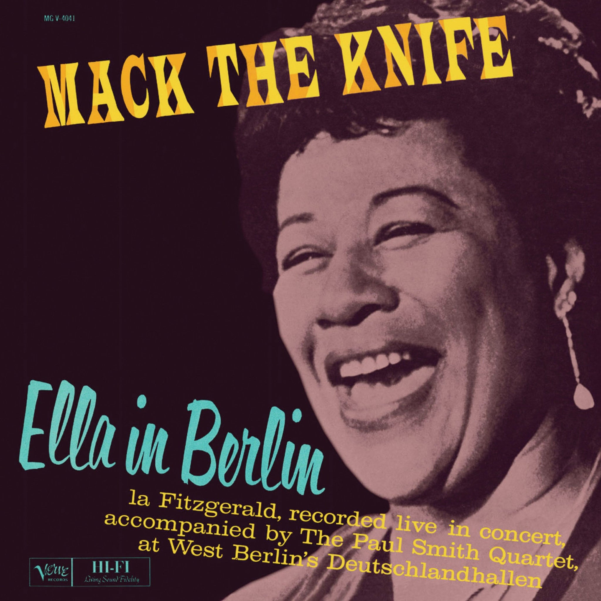 ORIGINAL GROOVES ELLA IN BERLIN MACK THE KNIFE SUMMERTIME BY ELLA FITZGERALD